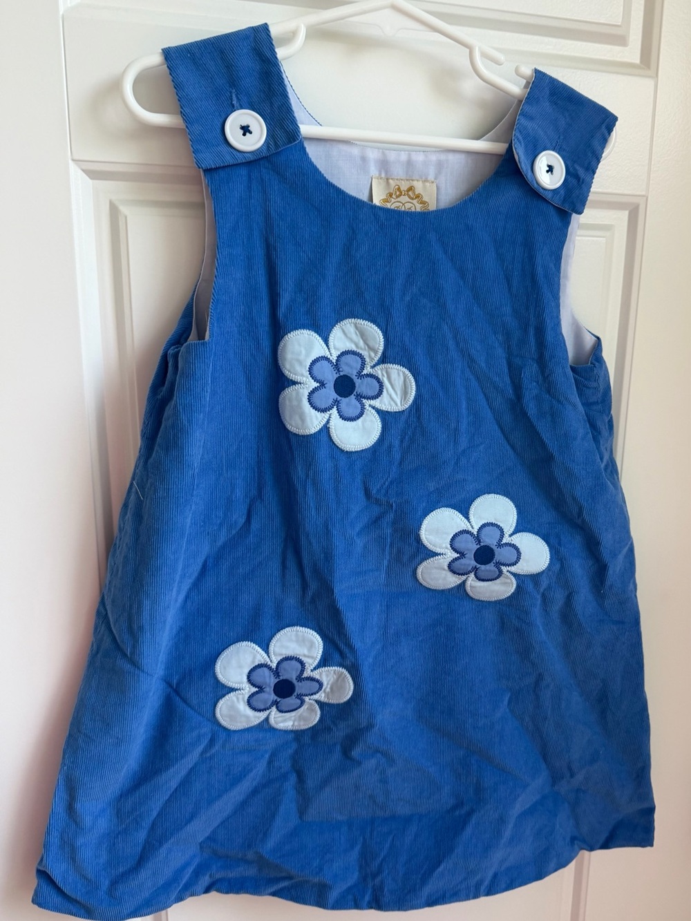 The Beaufort Bonnet Company Juliet Jumper Blue Flowers